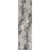 Montreal Grey Visions 2'2" x 7'6" Runner Rug