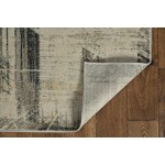 Montreal Grey Visions 2'2" x 7'6" Runner Rug