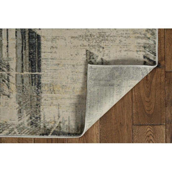 Montreal Grey Visions 5'3" x 7'7" Rug