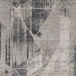 Montreal Grey Visions 5'3" x 7'7" Rug