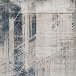 Montreal Grey/Blue Twilight 5'3" x 7'7" Rug