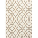 Oasis Ivory/Beige Ironwork 3'3" x 5'3" Rug