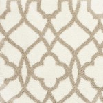 Oasis Ivory/Beige Ironwork 3'3" x 5'3" Rug