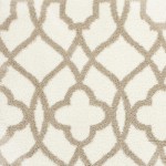 Oasis Ivory/Beige Ironwork 7'10" x 10'6" Rug