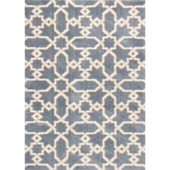 Oasis Slate Blue Manor 3'3" x 5'3" Rug