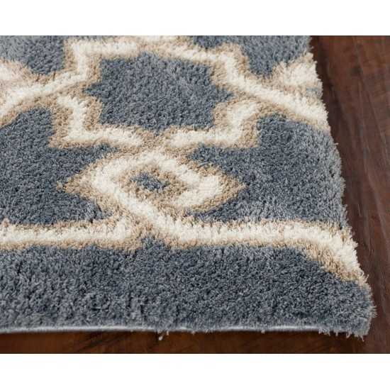 Oasis Slate Blue Manor 3'3" x 5'3" Rug