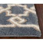 Oasis Slate Blue Manor 5'3" x 7'7" Rug