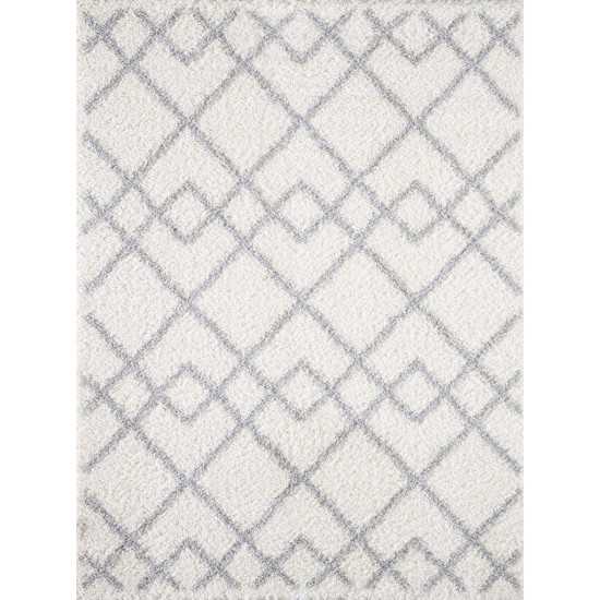 Pax Ivory Grey Trends 5'3" x 7' Rug