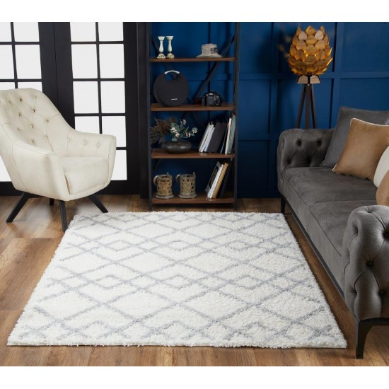 Pax Ivory Grey Trends 5'3" x 7' Rug