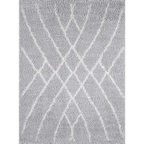 Pax Light Grey Eternity 5'3" x 7' Rug