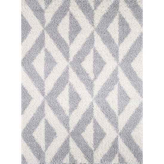 Pax Light Grey Illusions 5'3" x 7' Rug