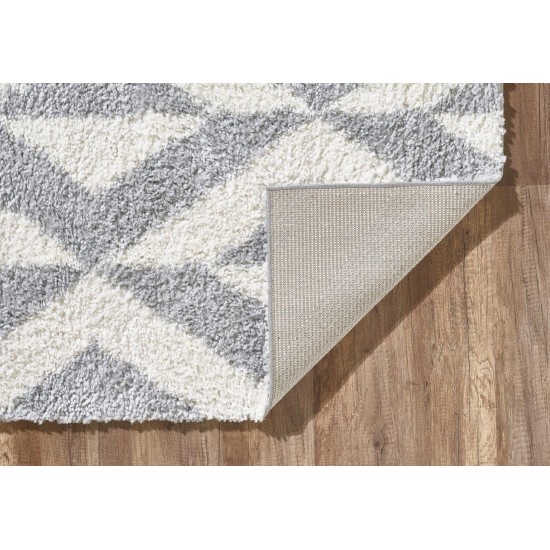 Pax Light Grey Illusions 5'3" x 7' Rug