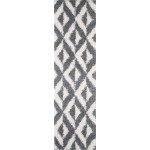 Pax Dark Grey Illusions 2'2" x 7'6" Runner Rug