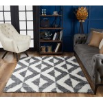 Pax Dark Grey Illusions 5'3" x 7' Rug
