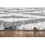 Pax Dark Grey Illusions 5'3" x 7' Rug