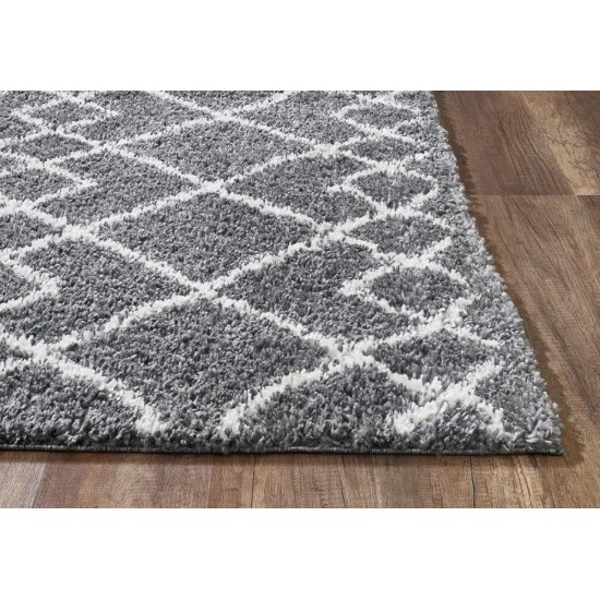 Pax Dark Grey Trends 5'3" x 7' Rug