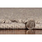 Porto Grey Heather Herringbone 2' x 7'6" Runner Rug