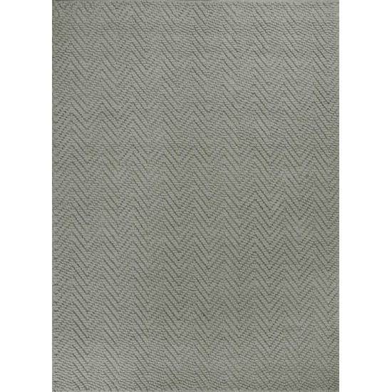 Porto Grey Heather Herringbone 3'3" x 5'3" Rug