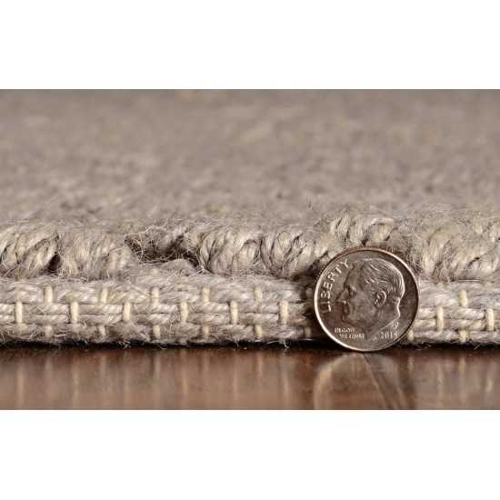 Porto Grey Heather Herringbone 3'3" x 5'3" Rug