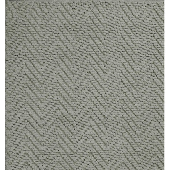 Porto Grey Heather Herringbone 6'6" x 9'6" Rug