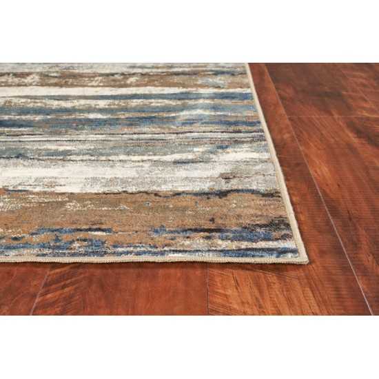 Provence Ivory/Blue Landscape 5'3" x 7'7" Rug