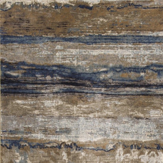 Provence Ivory/Blue Landscape 5'3" x 7'7" Rug