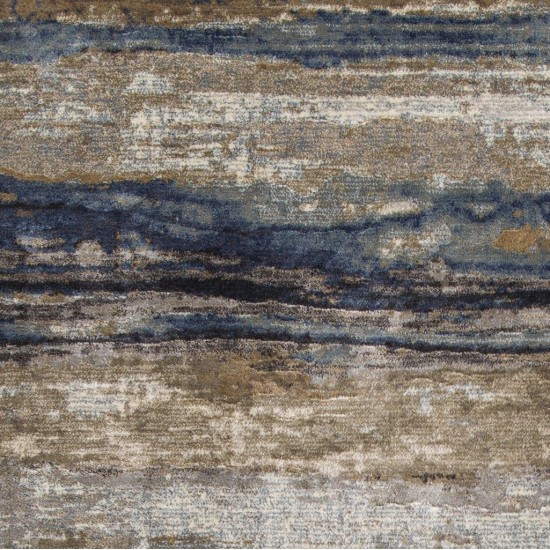 Provence Ivory/Blue Landscape 7'10"X 11'2" Rug