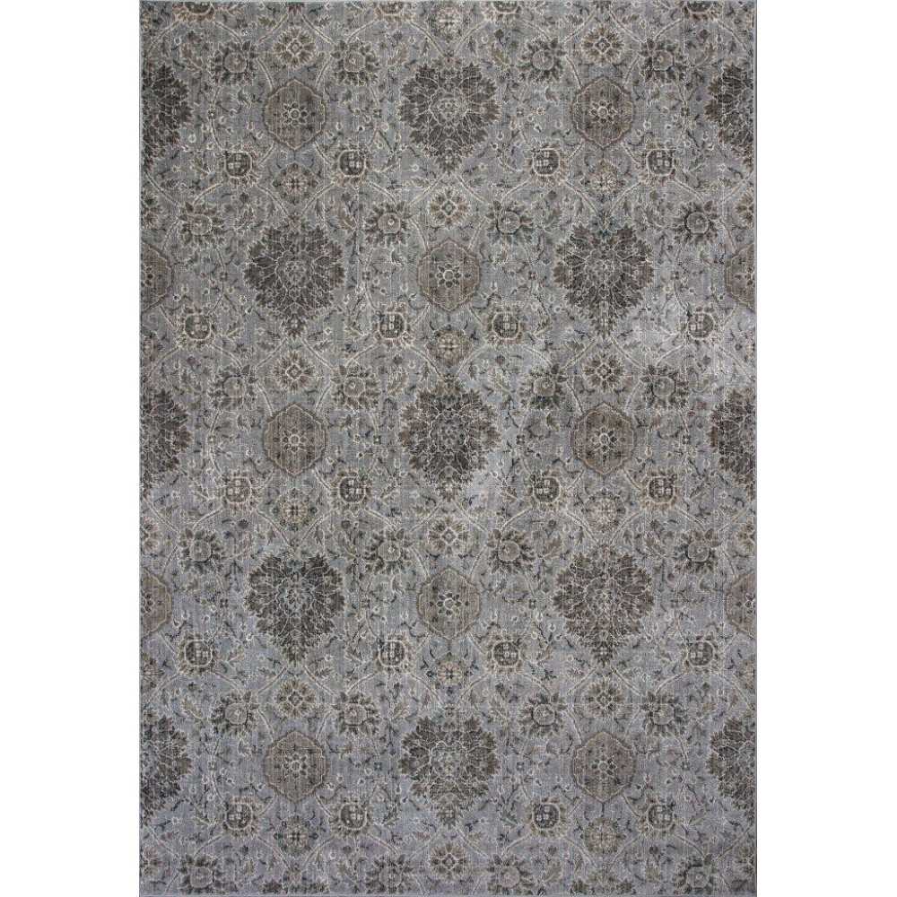 Provence Silver Allover Kashan 2'2" x 3'7" Rug Provence Silver Allover Kashan 2'2" x 3'7" Rug
