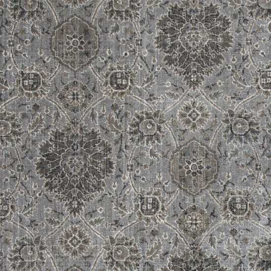 Provence Silver Allover Kashan 3'3" x 4'7" Rug