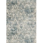 Provence Ivory/Blue Damask 2'2" x 3'7" Rug