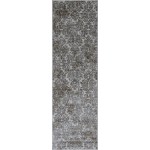 Provence Ivory/Sand Damask 2'2"X 6'11" Runner Rug