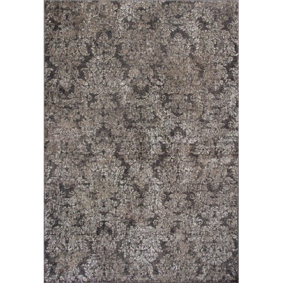 Provence Taupe/Sand Damask 2'2" x 3'7" Rug