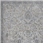 Provence Silver/Blue Mahal 2'2"X 6'11" Runner Rug