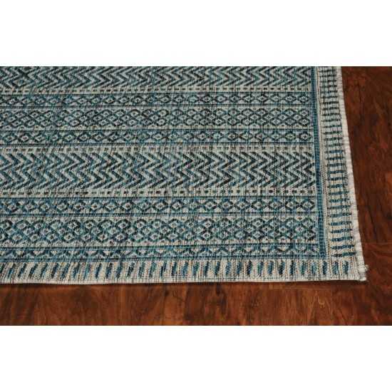 Provo Teal Horizon 2’7” x 3’11” Rug