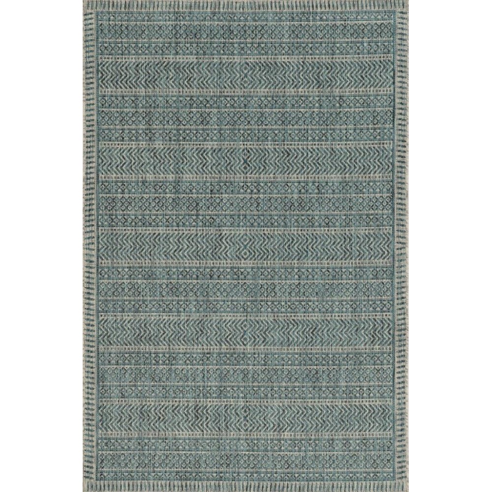 Provo Teal Horizon 5'3" x 7'7" Rug Provo Teal Horizon 5'3" x 7'7" Rug