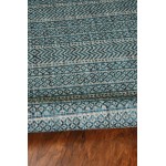 Provo Teal Horizon 5'3" x 7'7" Rug