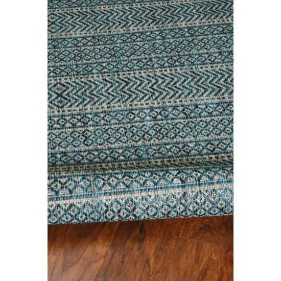 Provo Teal Horizon 5'3" x 7'7" Rug
