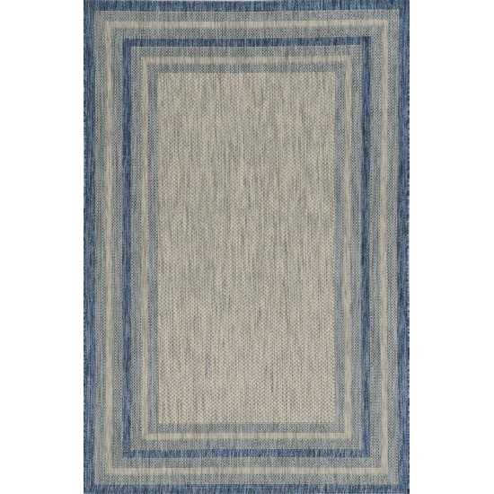 Provo Grey/Denim Cape Cod 2’7” x 3’11” Rug