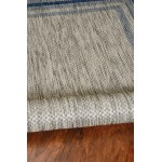 Provo Grey/Denim Cape Cod 2’7” x 3’11” Rug