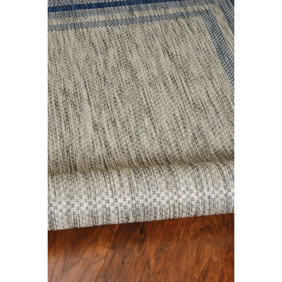 Provo Grey/Denim Cape Cod 2’7” x 3’11” Rug