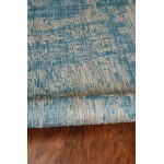 Provo Teal Strokes 3'3" x 4'11" Rug