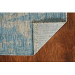 Provo Teal Strokes 3'3" x 4'11" Rug