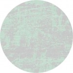 Provo Teal Strokes 7'10" Round Rug