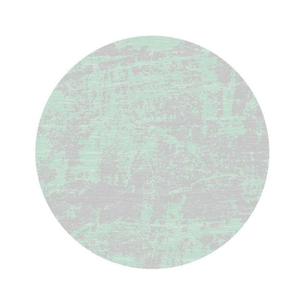 Provo Teal Strokes 7'10" Round Rug Provo Teal Strokes 7'10" Round Rug