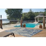 Provo Grey/Denim Strokes 2’7” x 3’11” Rug