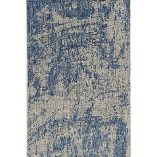 Provo Grey/Denim Strokes 7'10" x 10'10" Rug