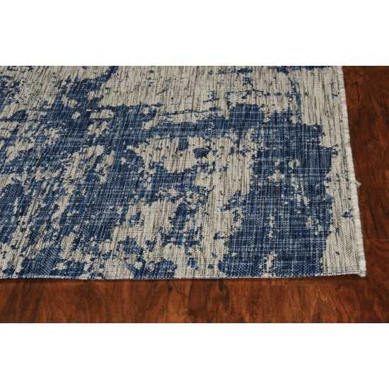 Provo Grey/Denim Strokes 7'10" x 10'10" Rug