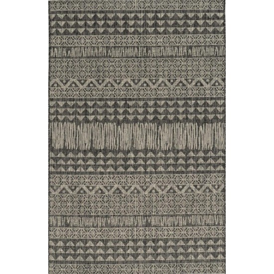 Provo Charcoal Tribe 2’7” x 3’11” Rug