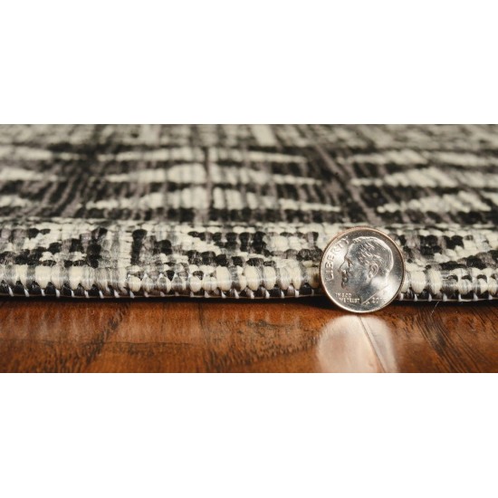 Provo Charcoal Tribe 2’7” x 3’11” Rug