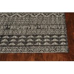 Provo Charcoal Tribe 5'3" x 7'7" Rug